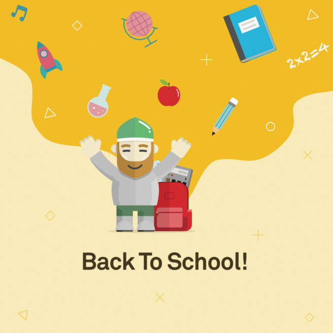 School’s back! Ads are not
