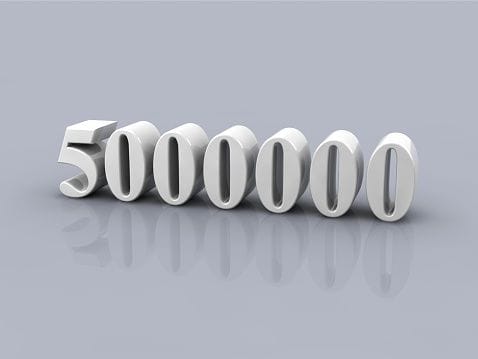 5 000 000!