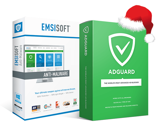 Emsisoft Anti-Malware for free at the purchase of AdGuard