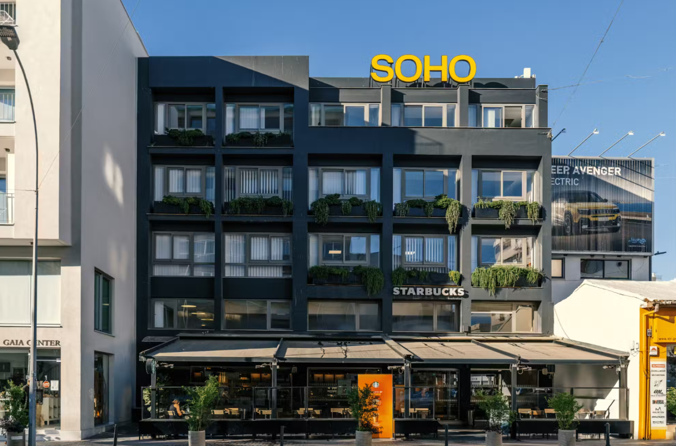 SOHO Central workspace
