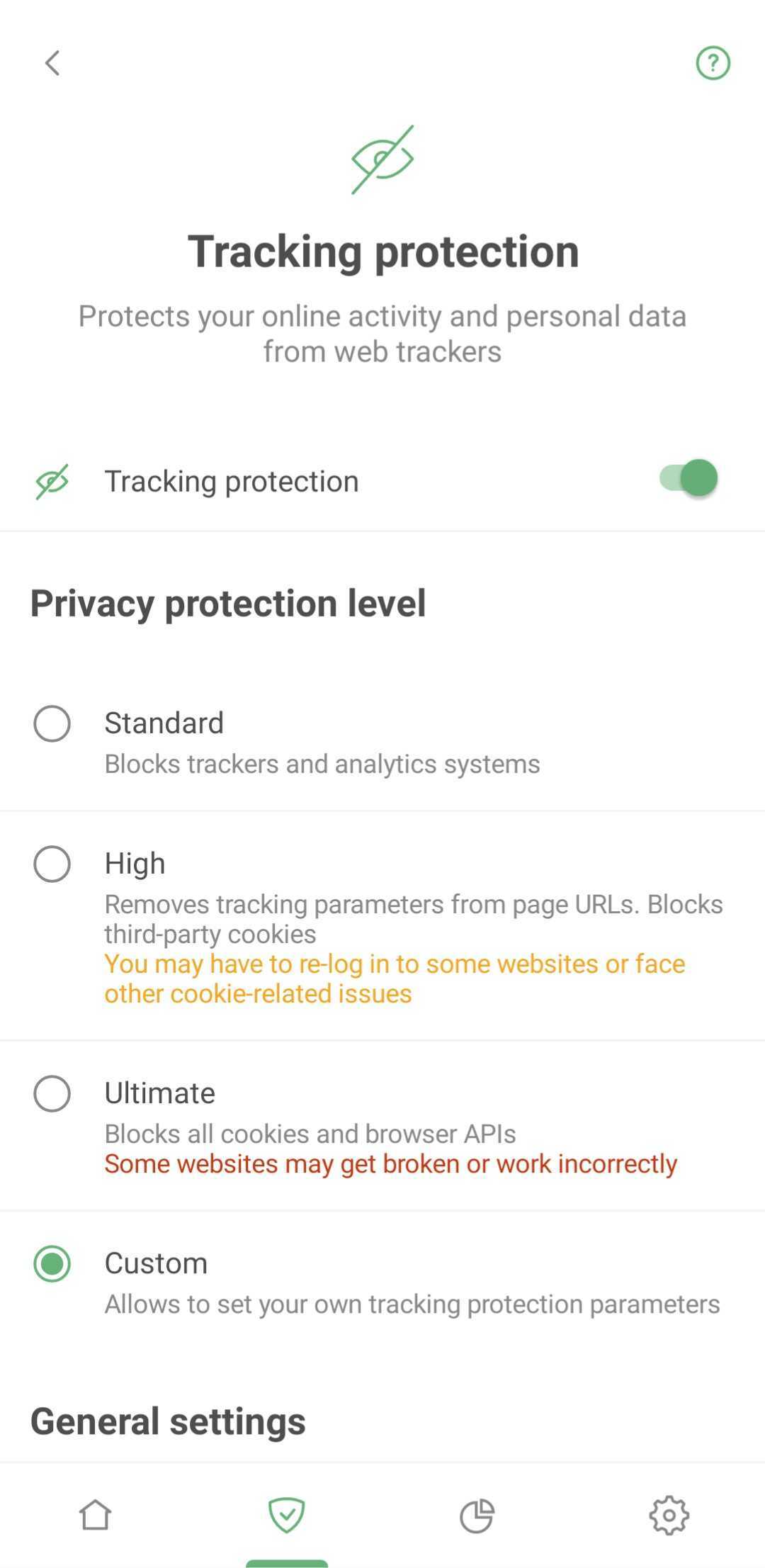 Tracking protection *mobile_border