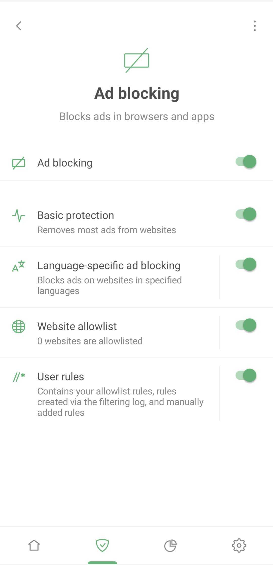 adguard no longer blocking on android