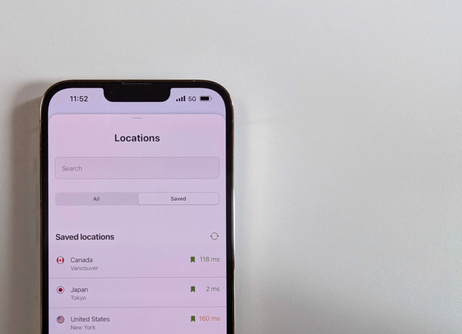 AdGuard VPN para iOS v2.7: salve suas localizações favoritas
