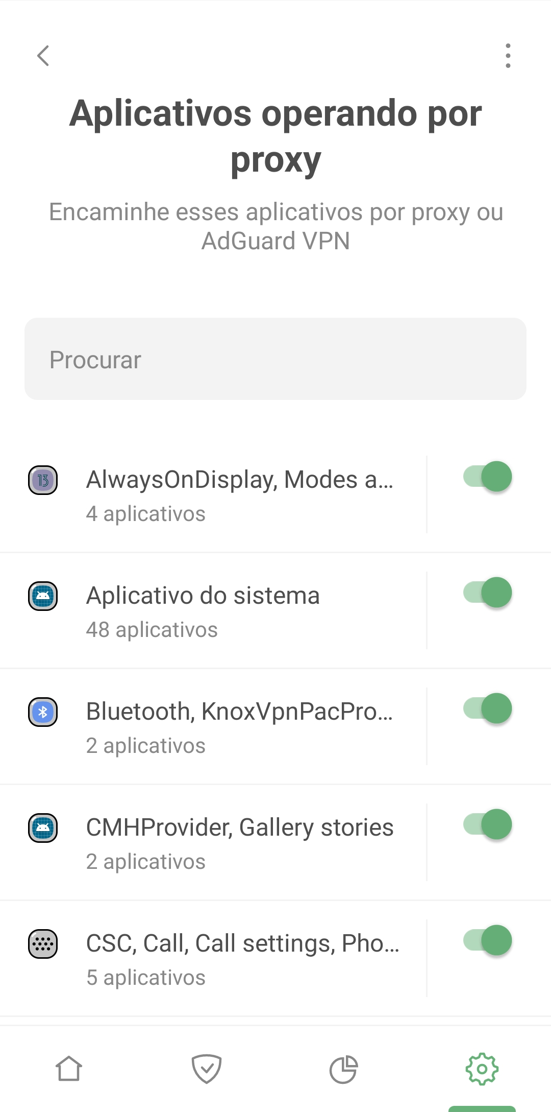 Proxy seletivo para o app *mobile_border