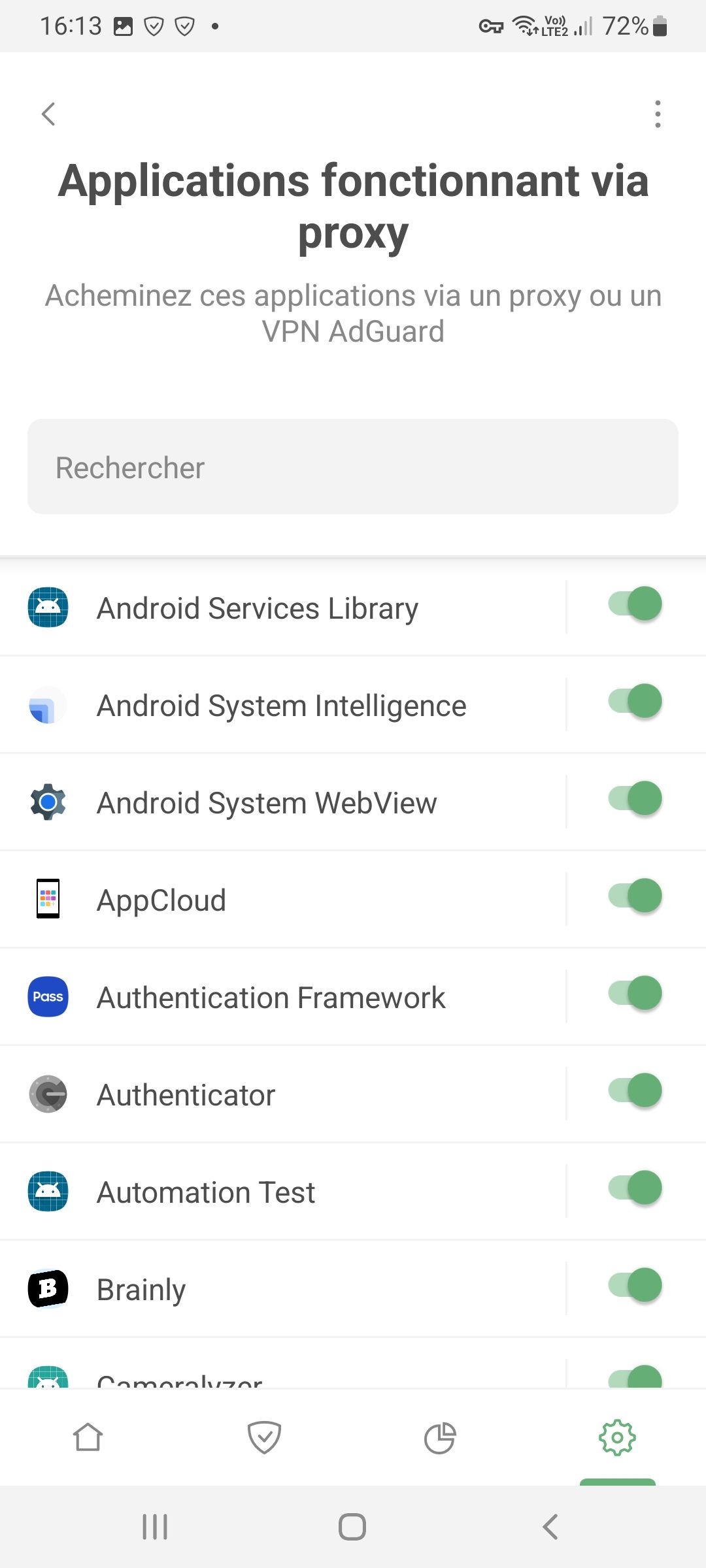 adguard android en francais