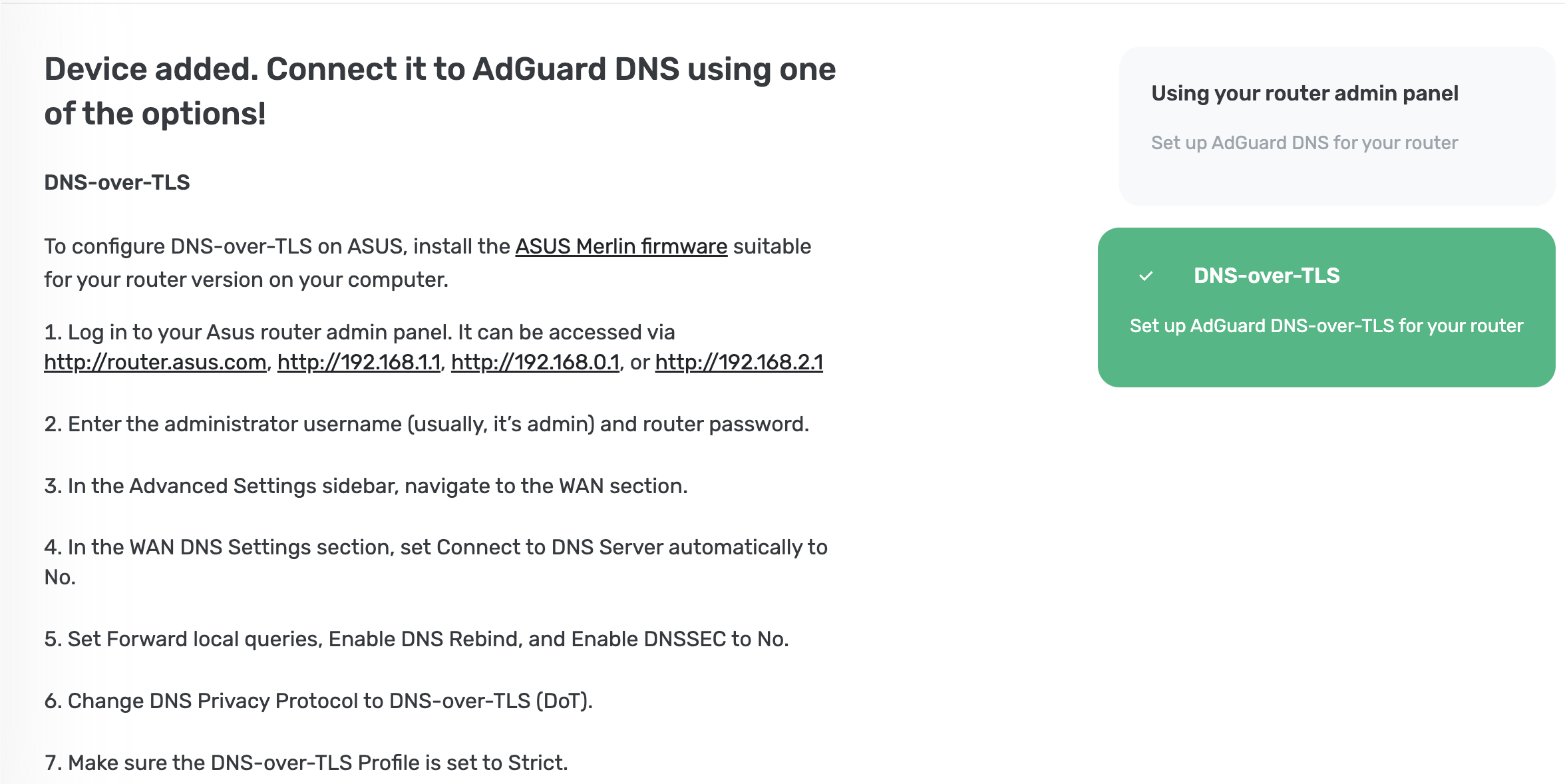 new adguard dns