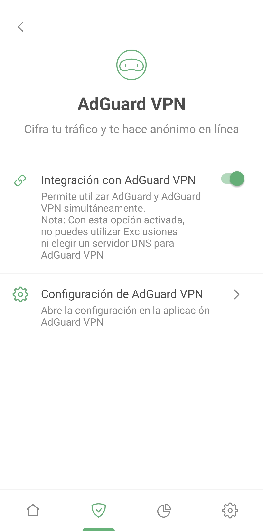 Integración con AdGuard VPN