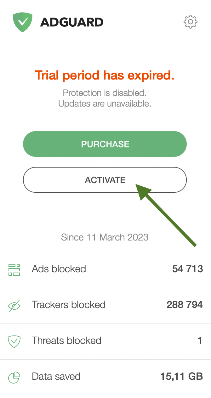 Bildschirm für abgelaufene Lizenzen *mobile_border