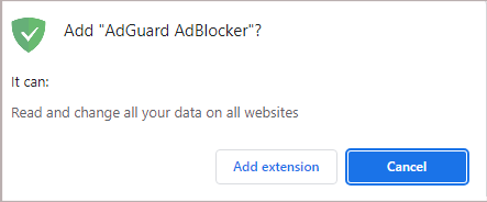 AdGuard permissions