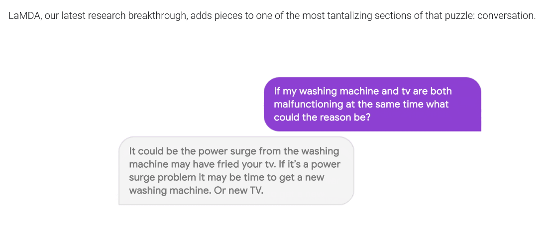 Google hat seinen eigenen KI-gesteuerten Chatbot entwickelt