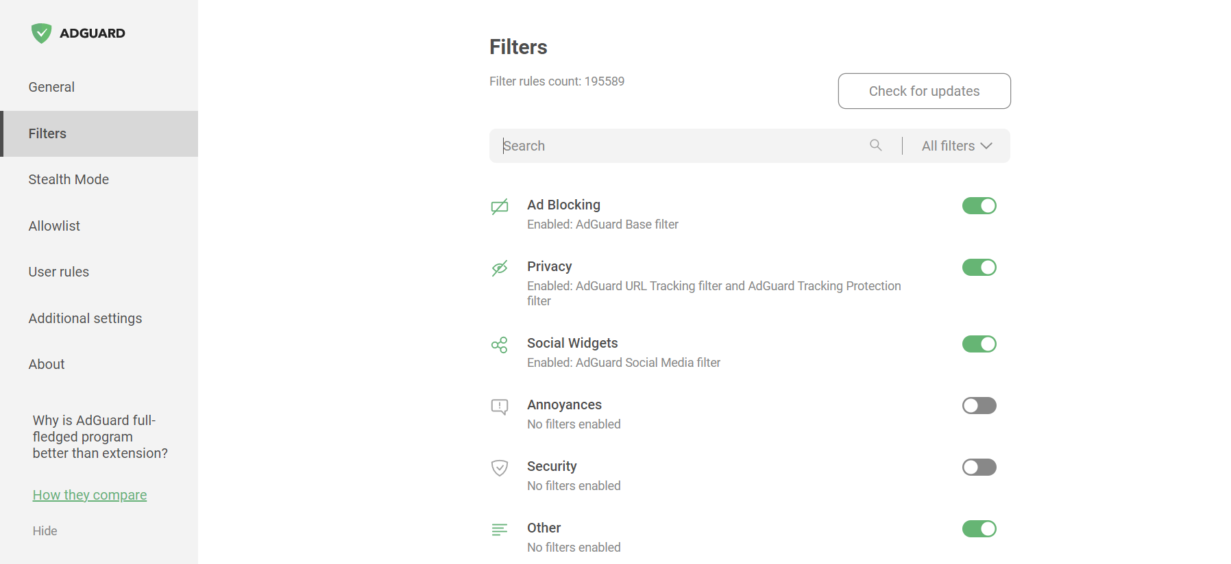 adguard filter with avast hacking server
