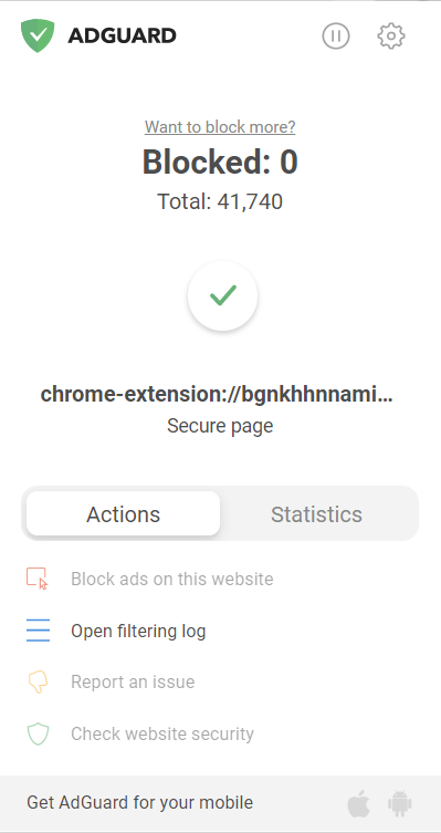adguard browser extension