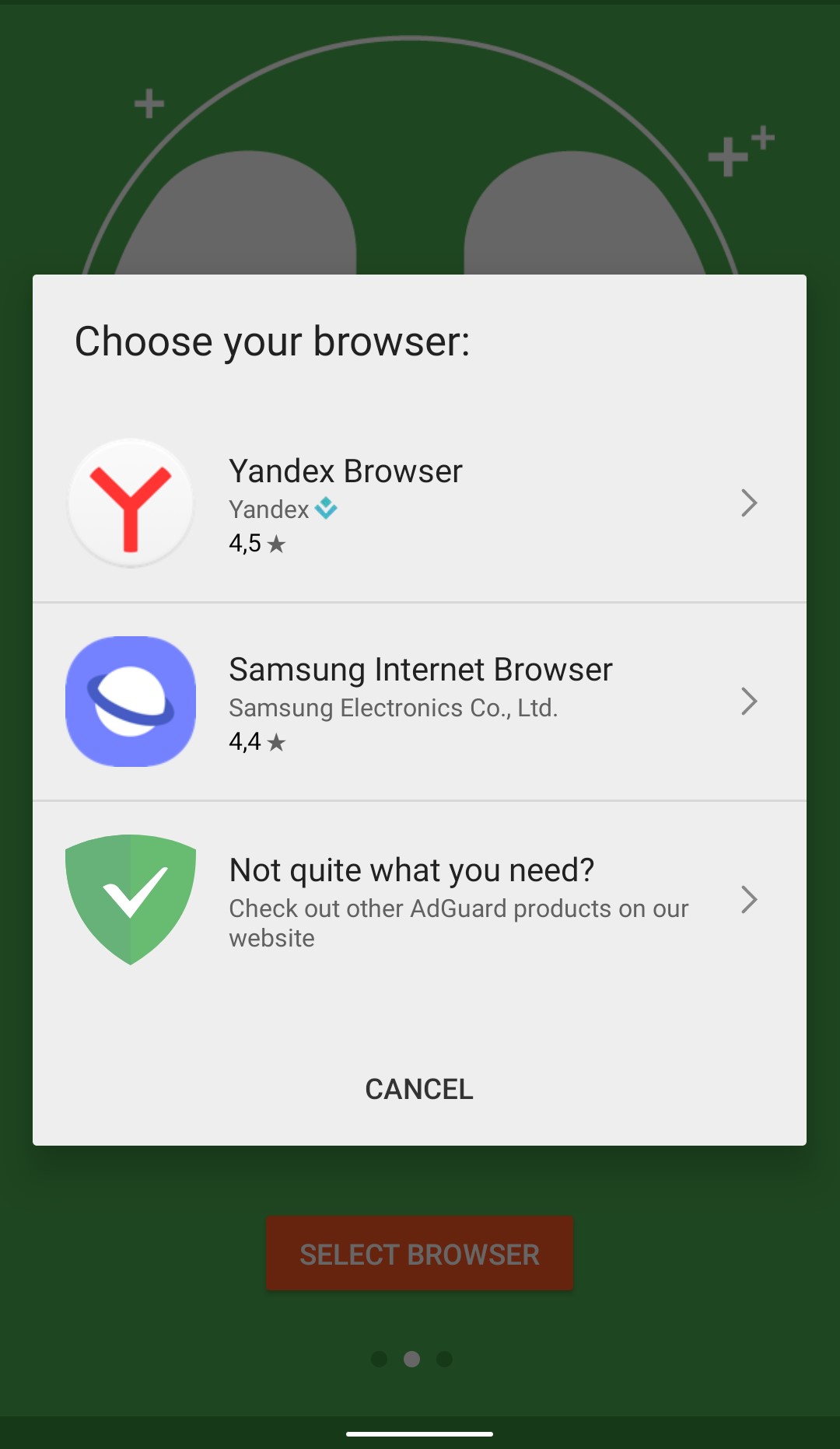 Onboarding: nessun browser supportato *mobile_border