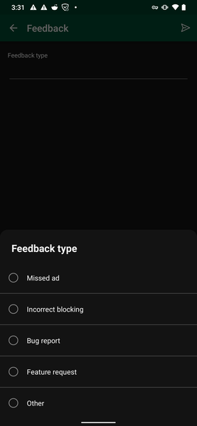 adguard feedback