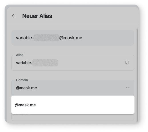 Ein Alias-Domain