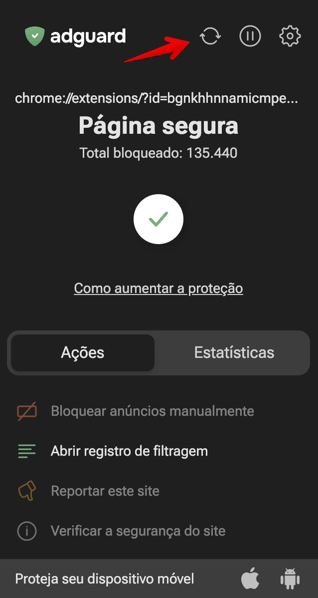 Verificar atualizações