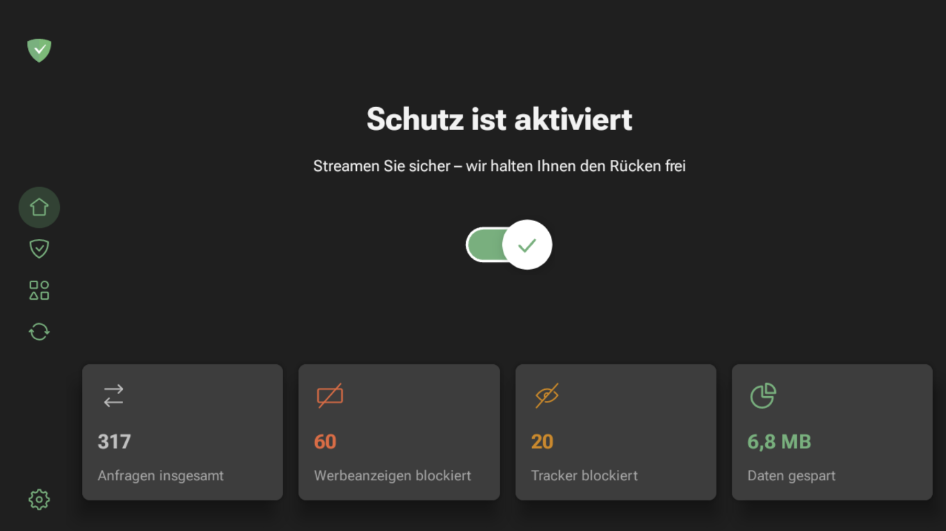 AdGuard für Android TV *mobile