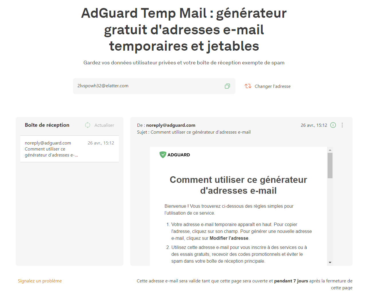 temp mail adguard