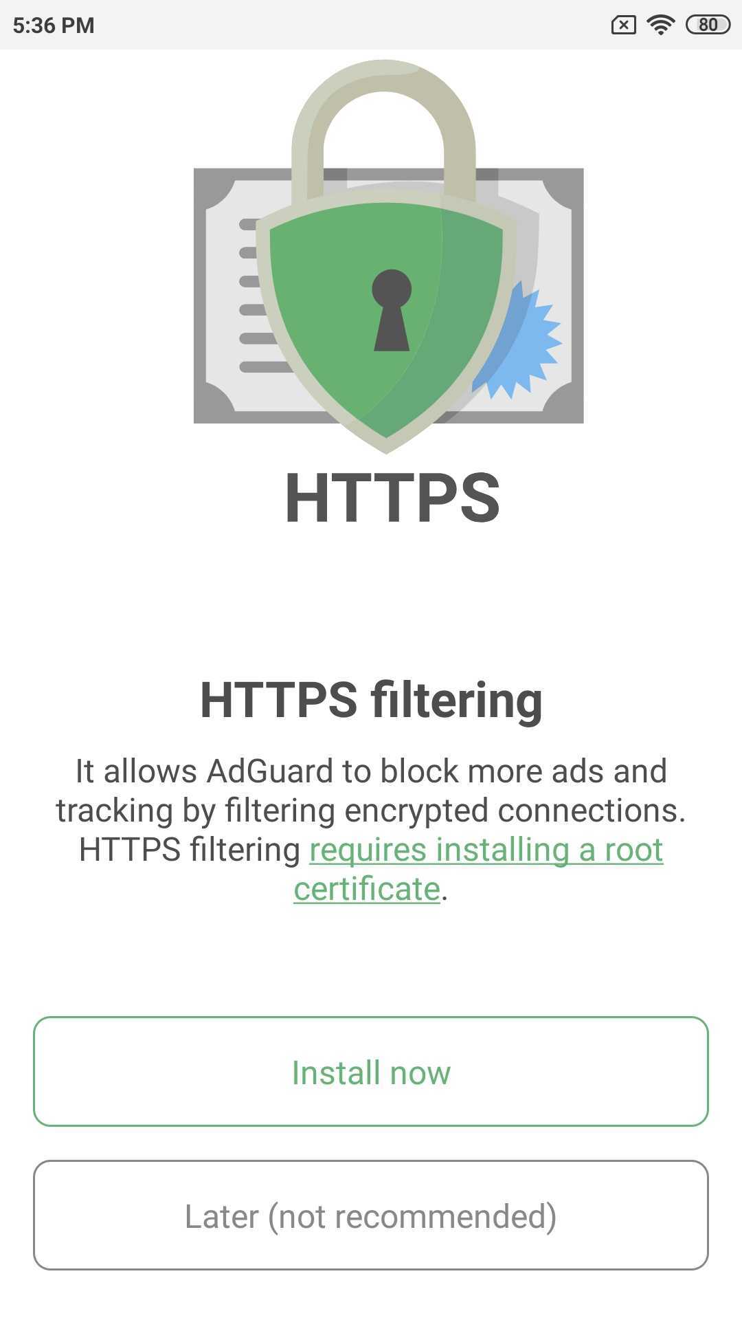 Enable HTTPS filtering on Android 7-9 *mobile_border
