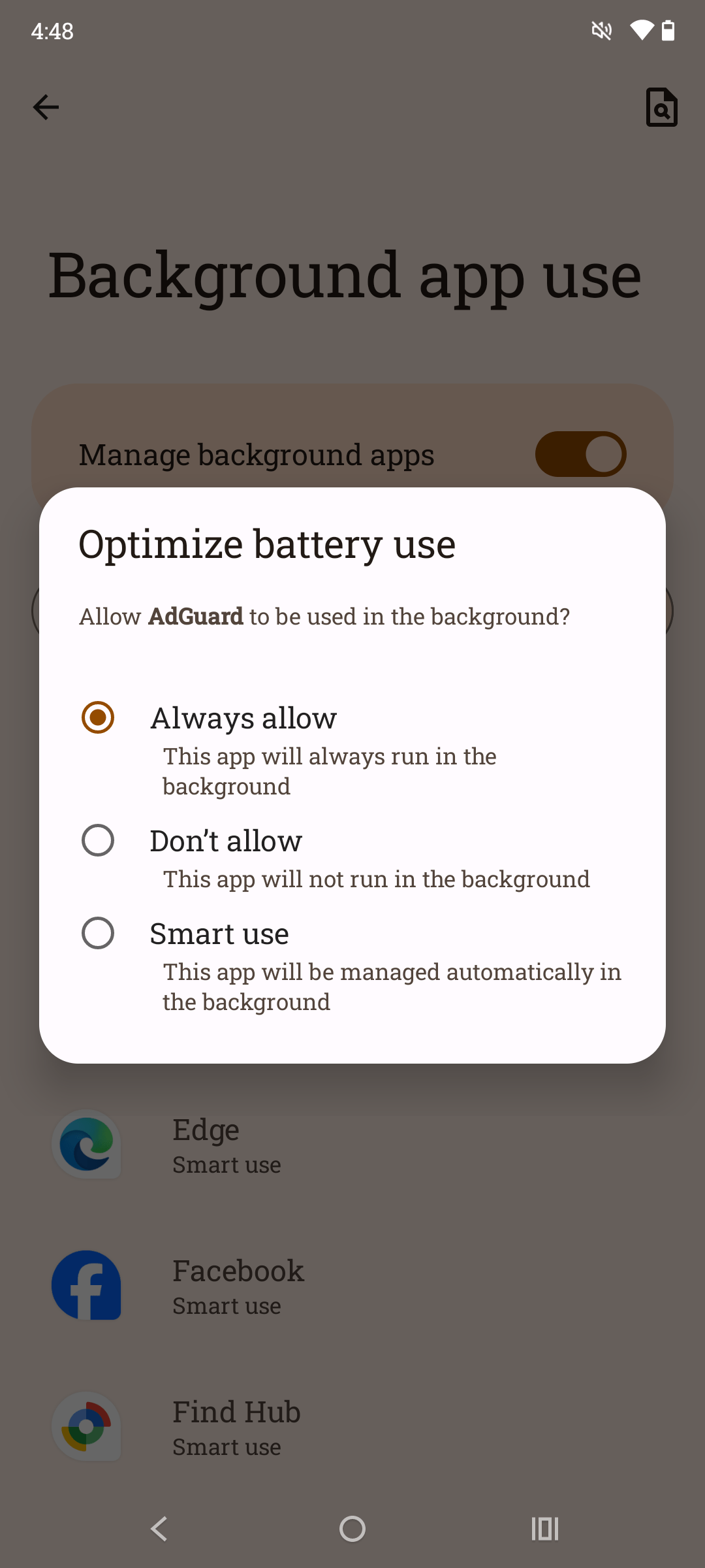 Always allow *mobile_border