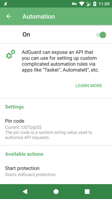 how to setup adguard on mobile