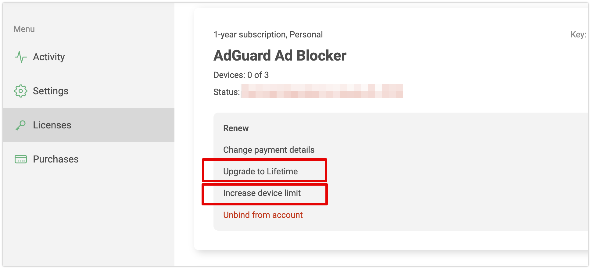 my adguard account