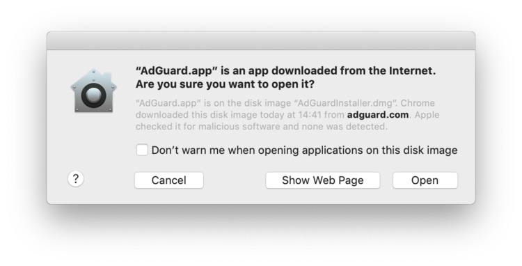 adguard 3.1.2 wont install