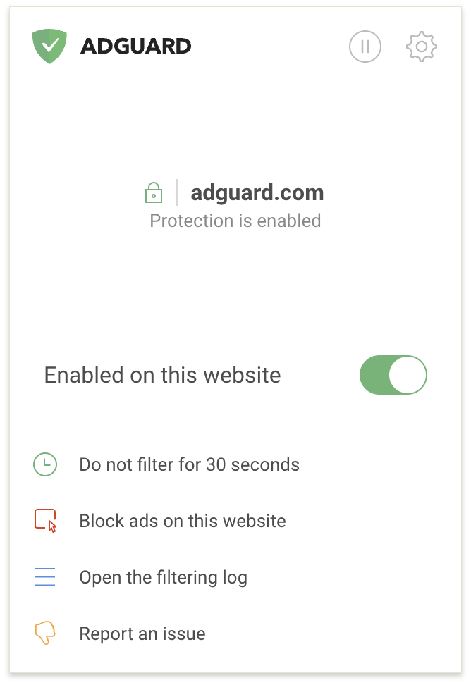 adguard browser assistant chrome