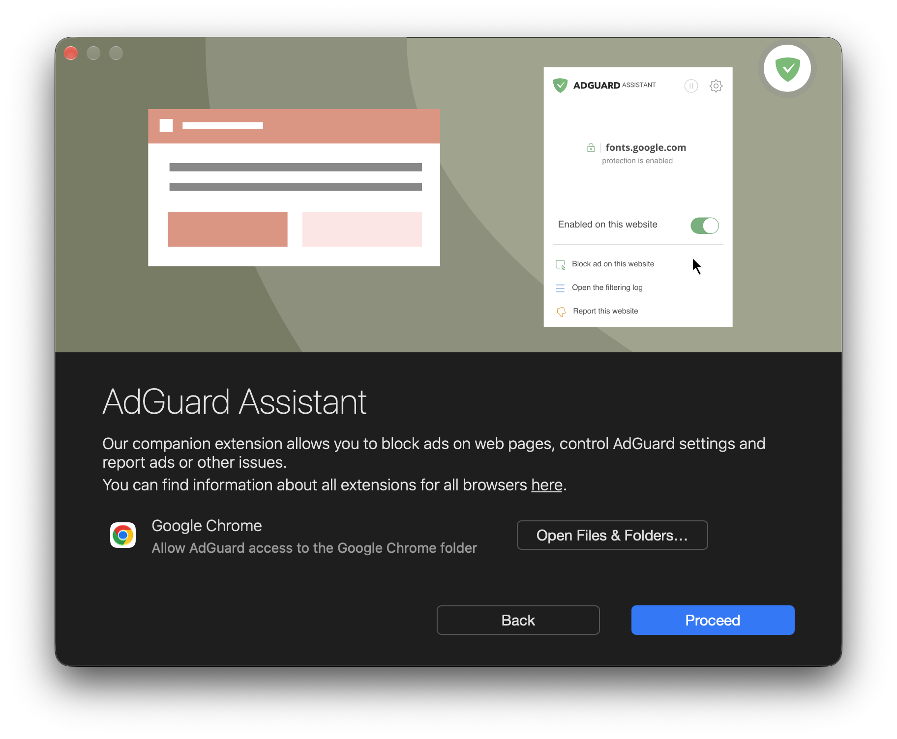 AdGuard Setup Assistant