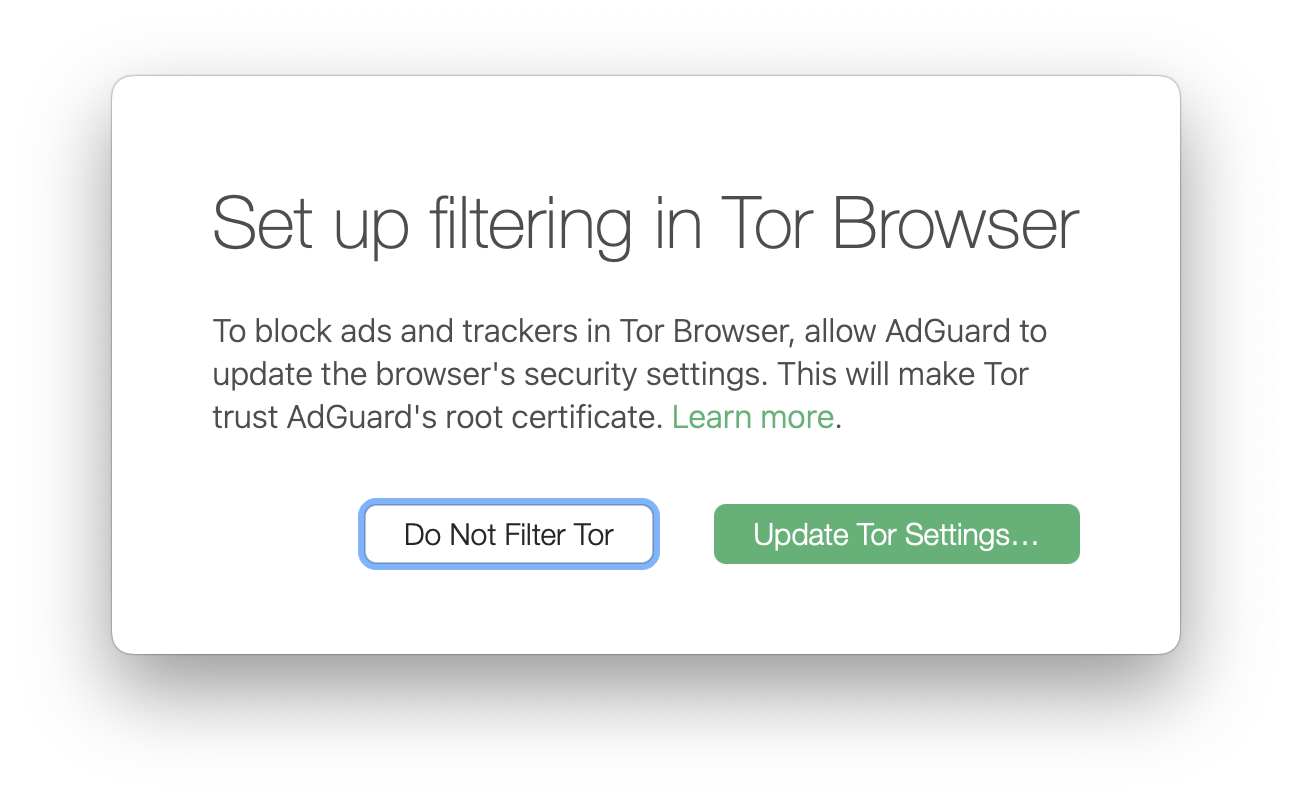 adguard with tor