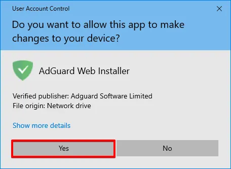 adguard allow site