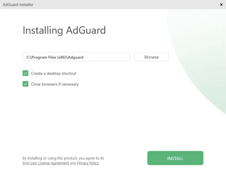 installation club adguard