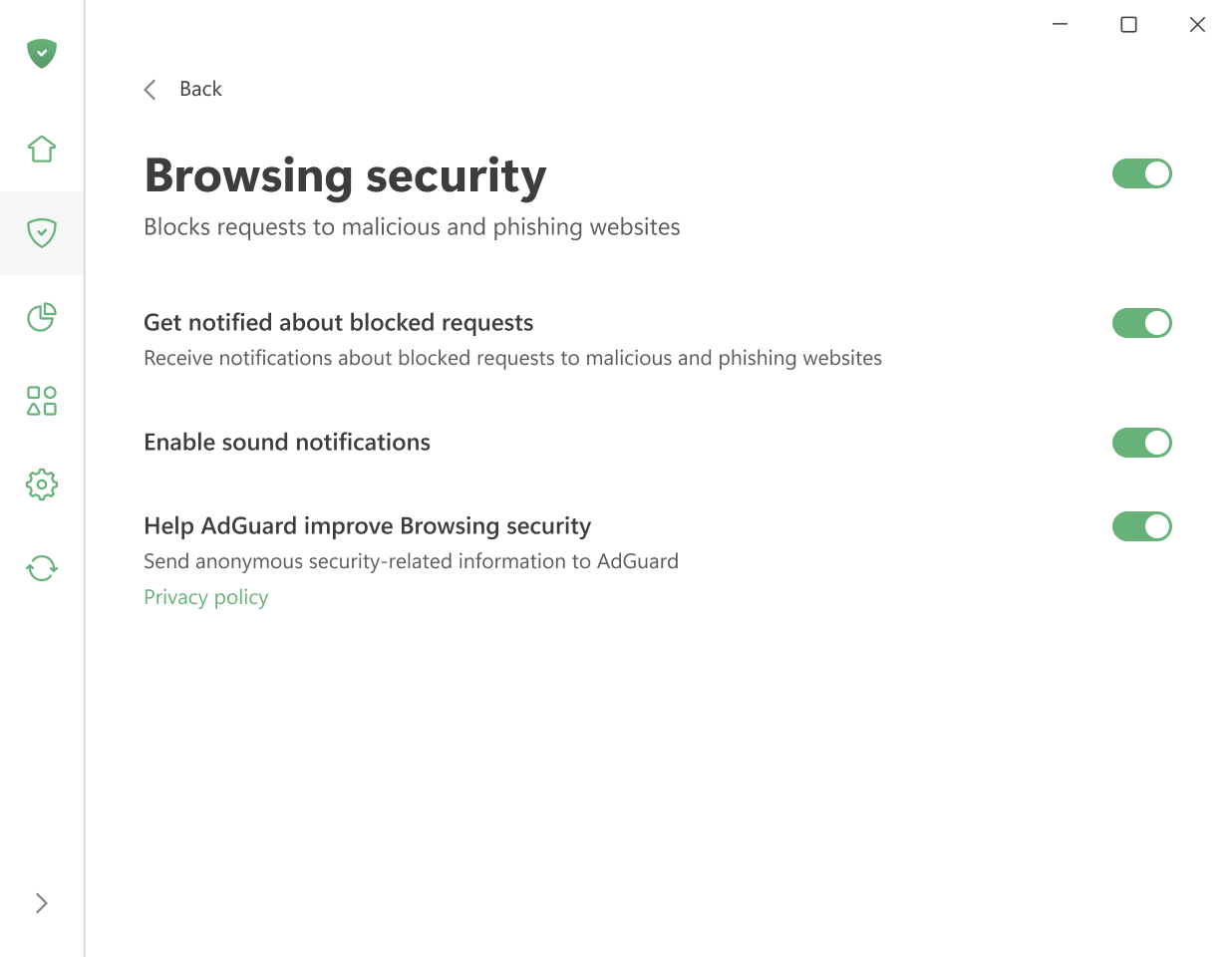 Browsing security *border