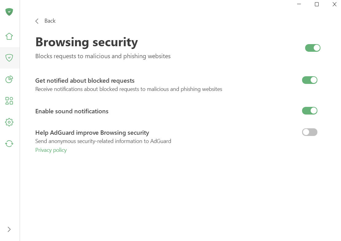 Browsing security *border