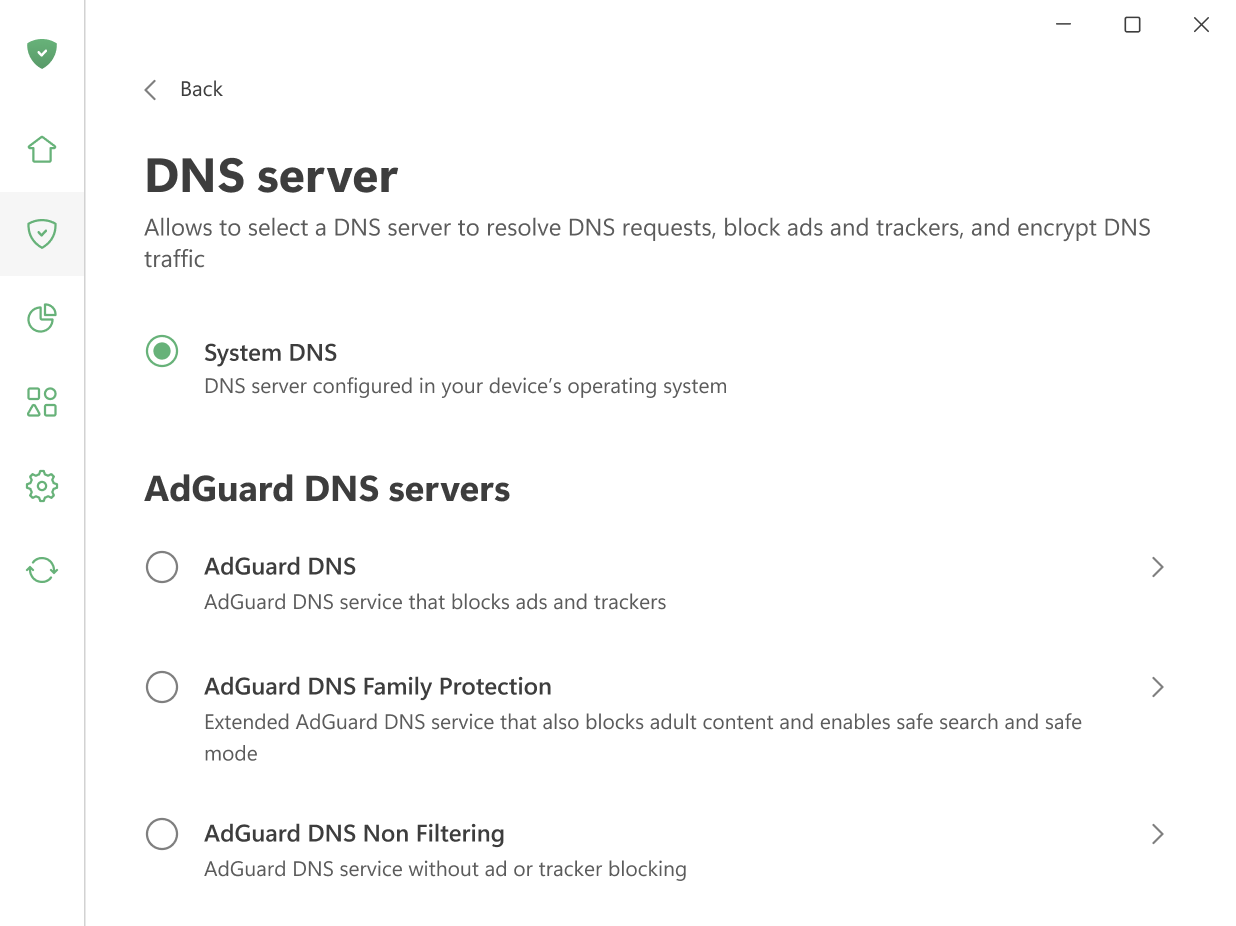 DNS servers *border