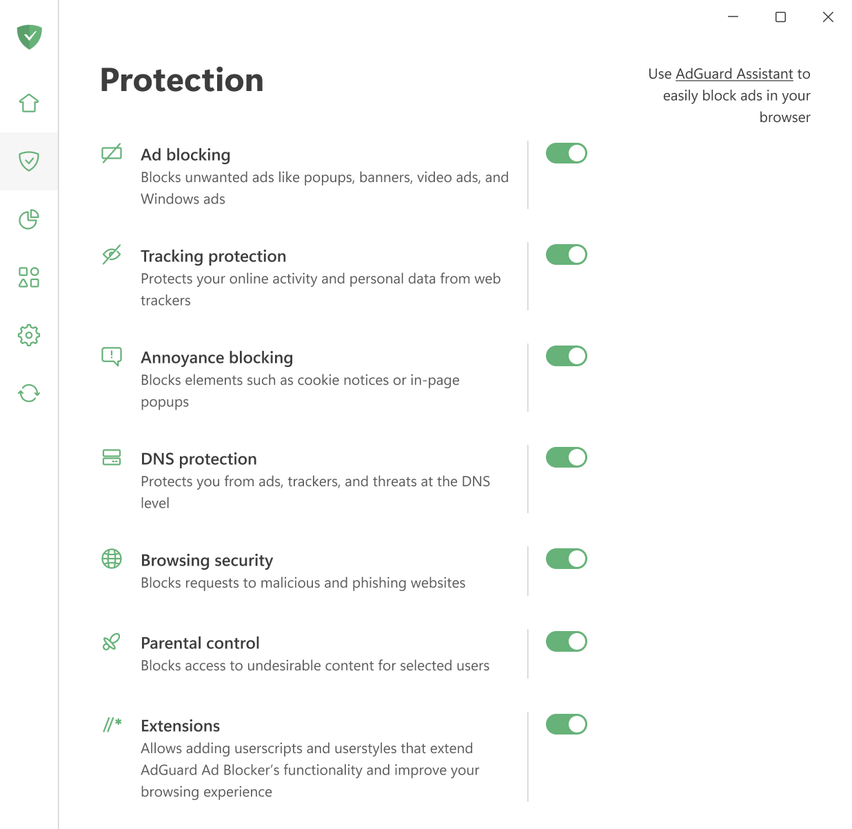 Protection tab *border