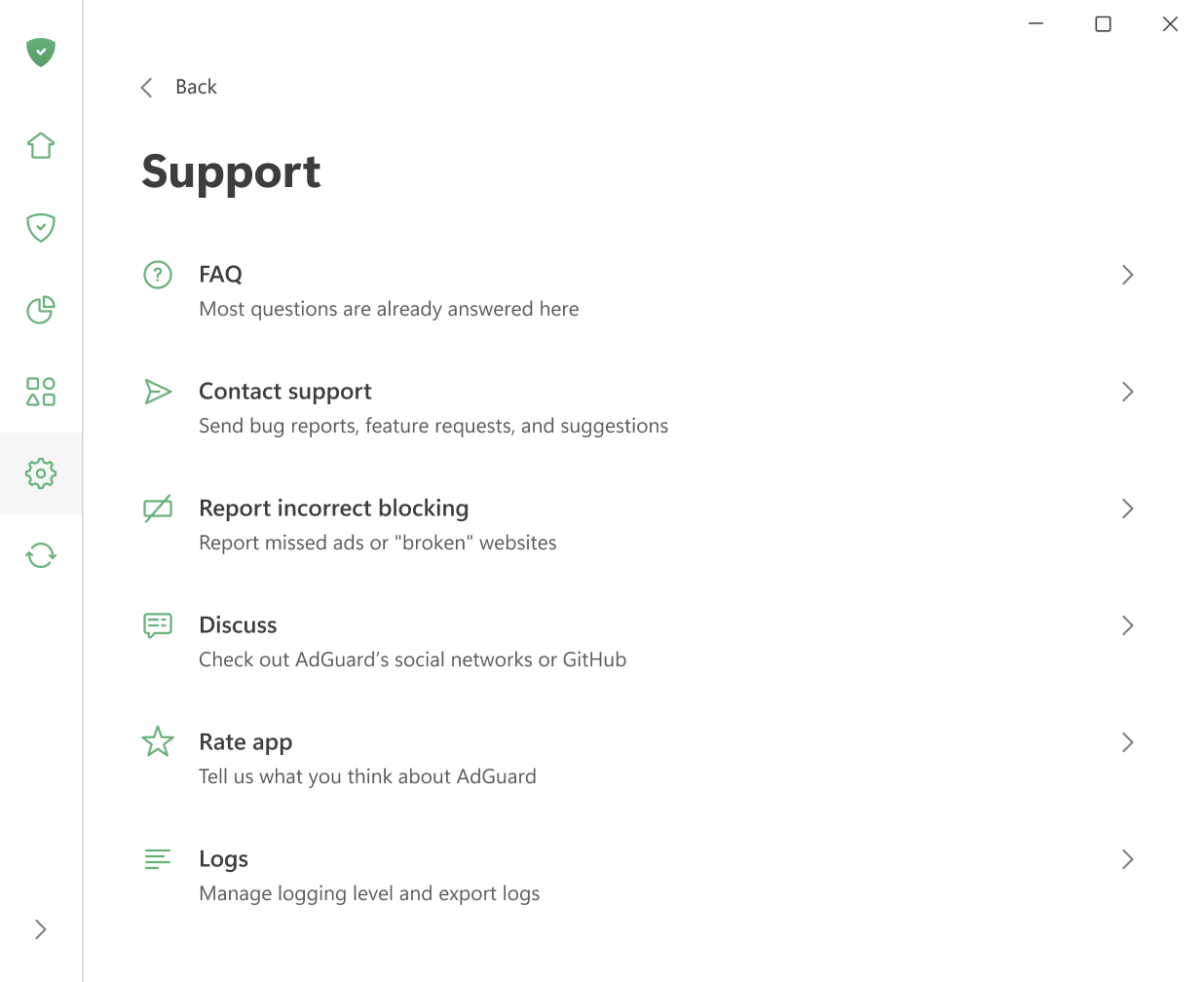Support *border