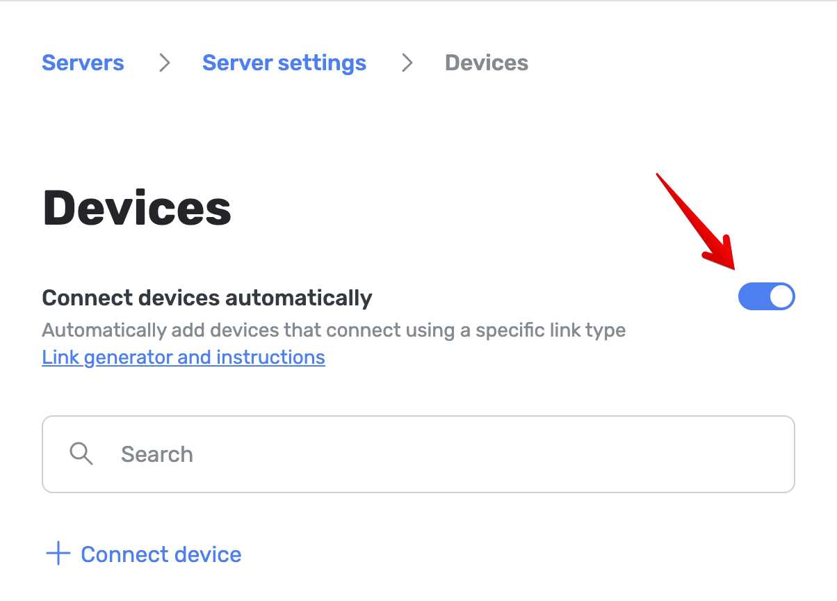 Connect devices automatically *mobile_border