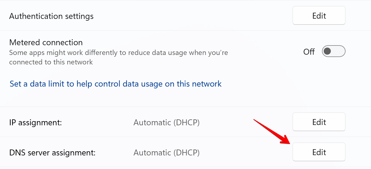 DNS server assignment\*border