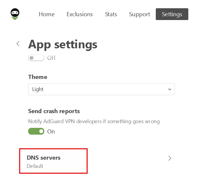 DNS servers *border