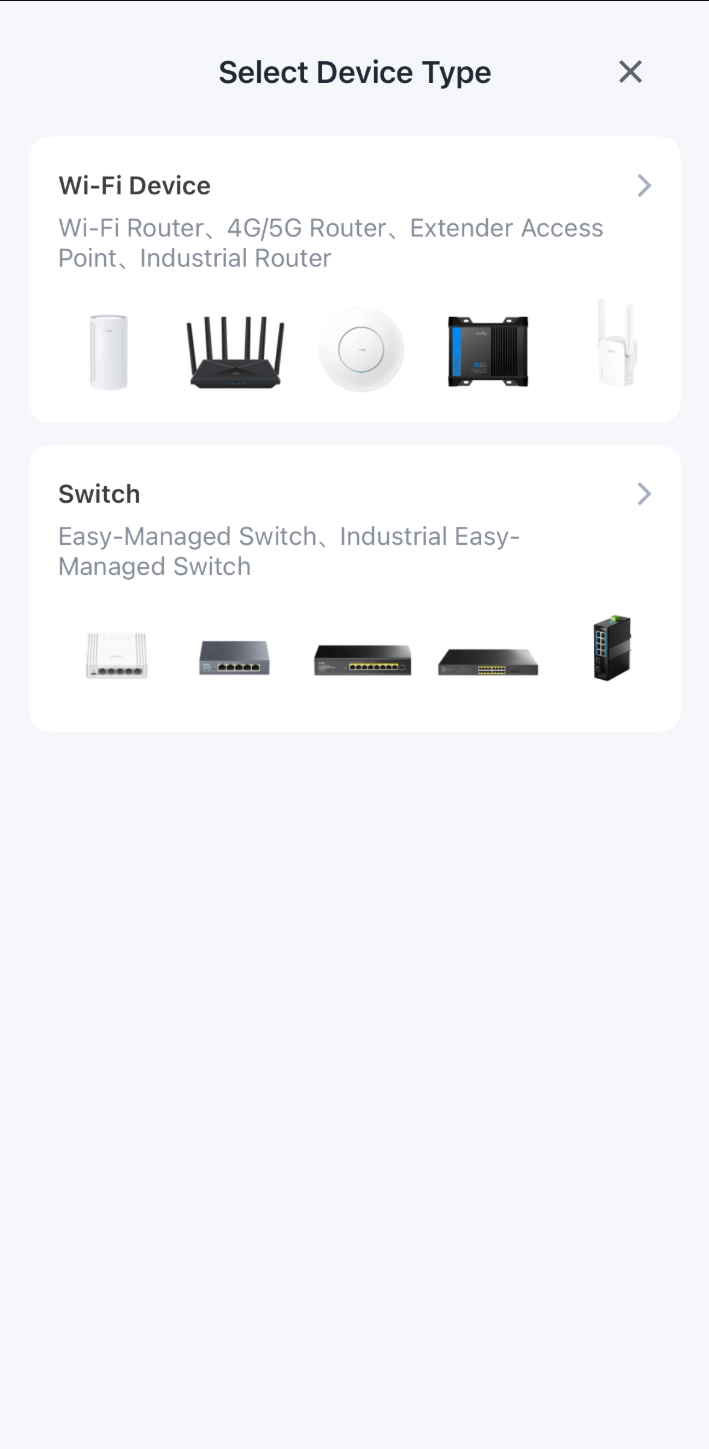 Wi-Fi select