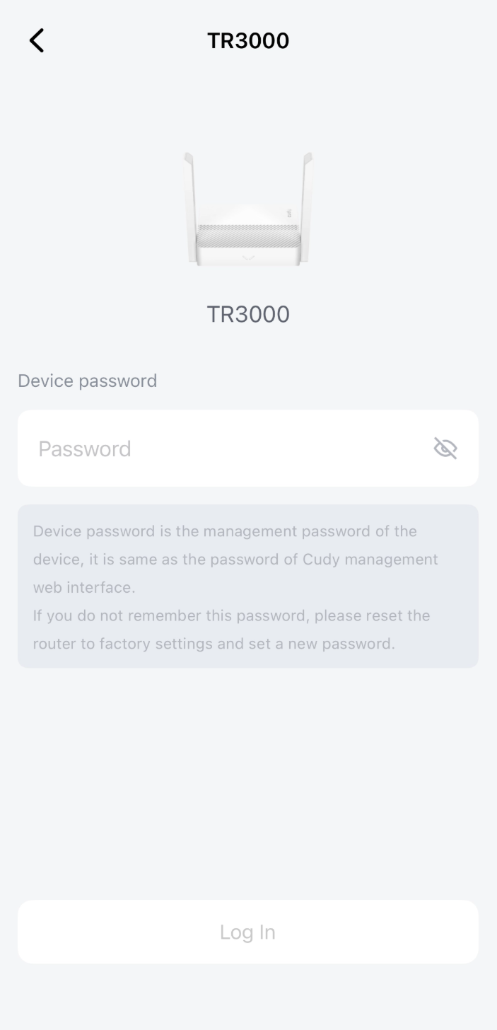 Router auth