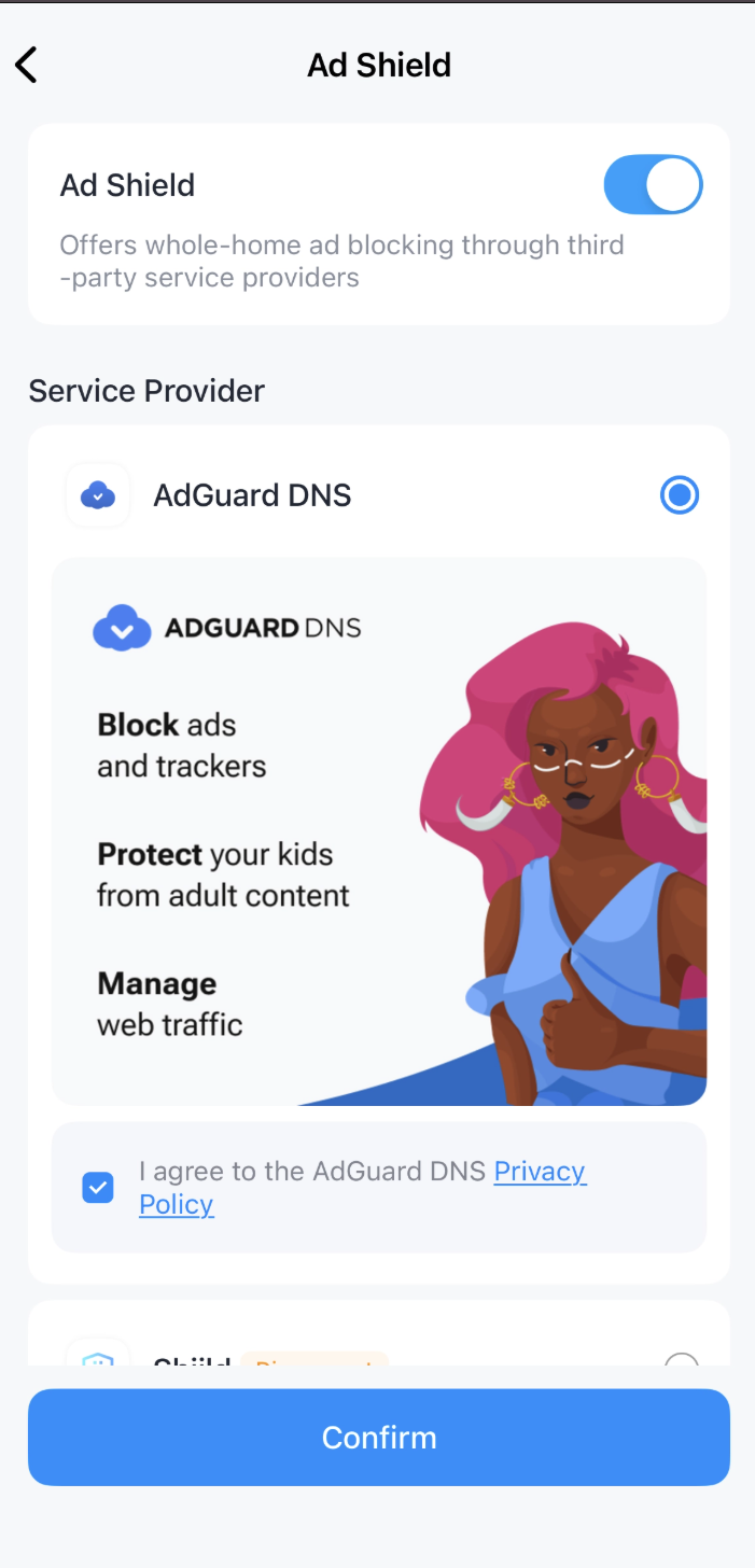 Privacy policy