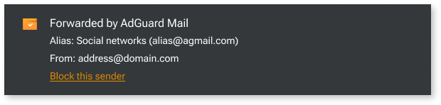 Email header *border