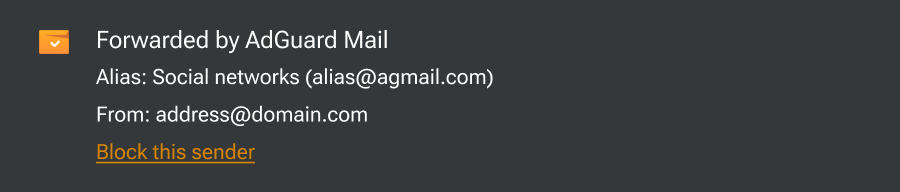Email header *border