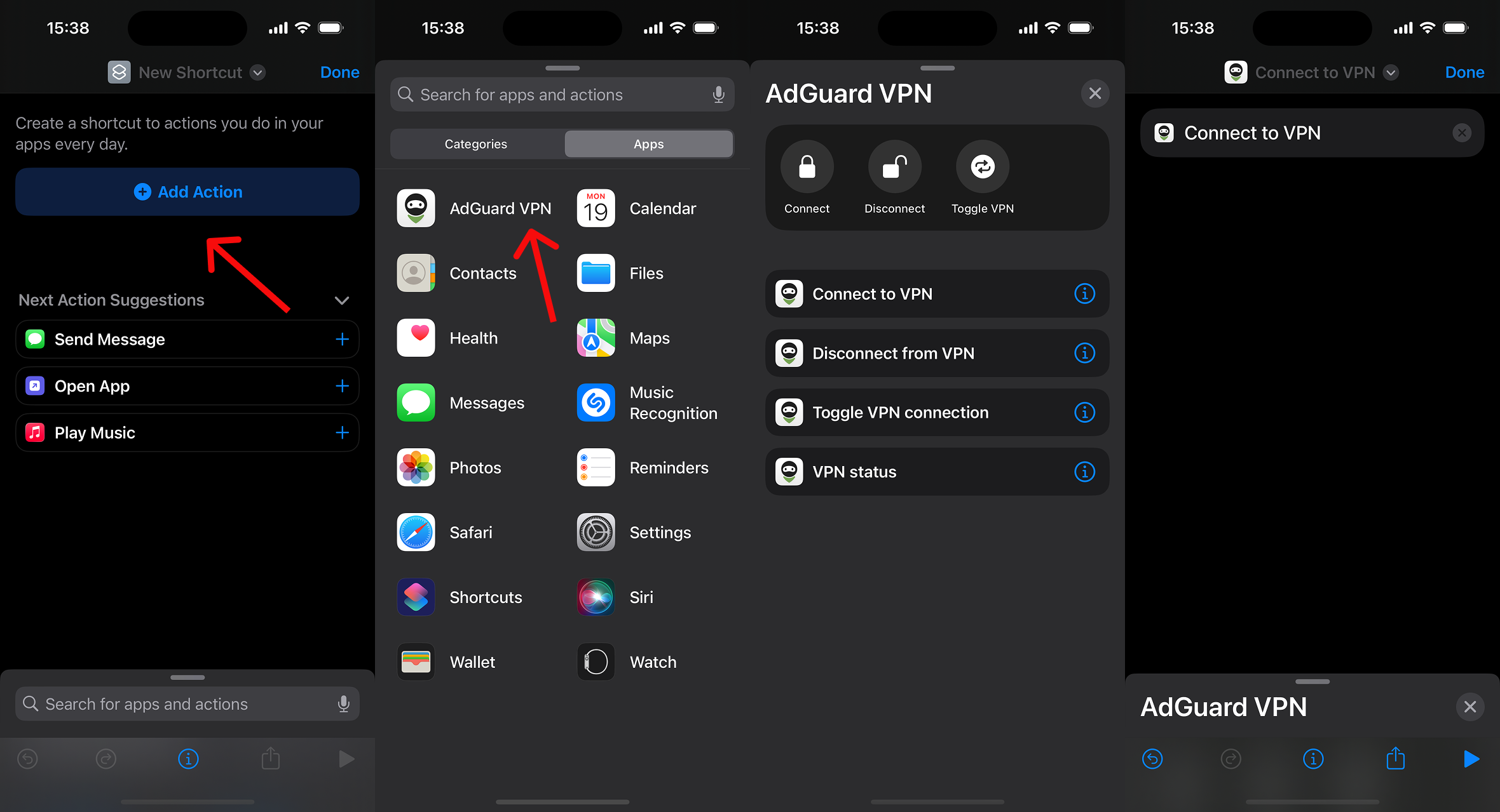 Add shortcut