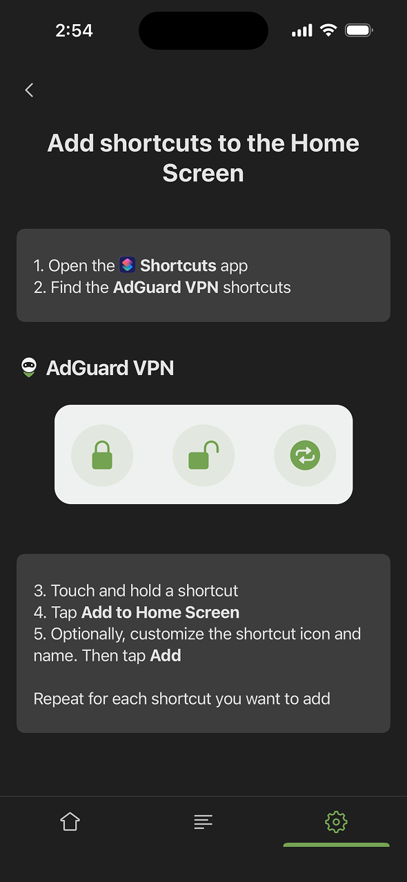 In-app instructions *mobile_border