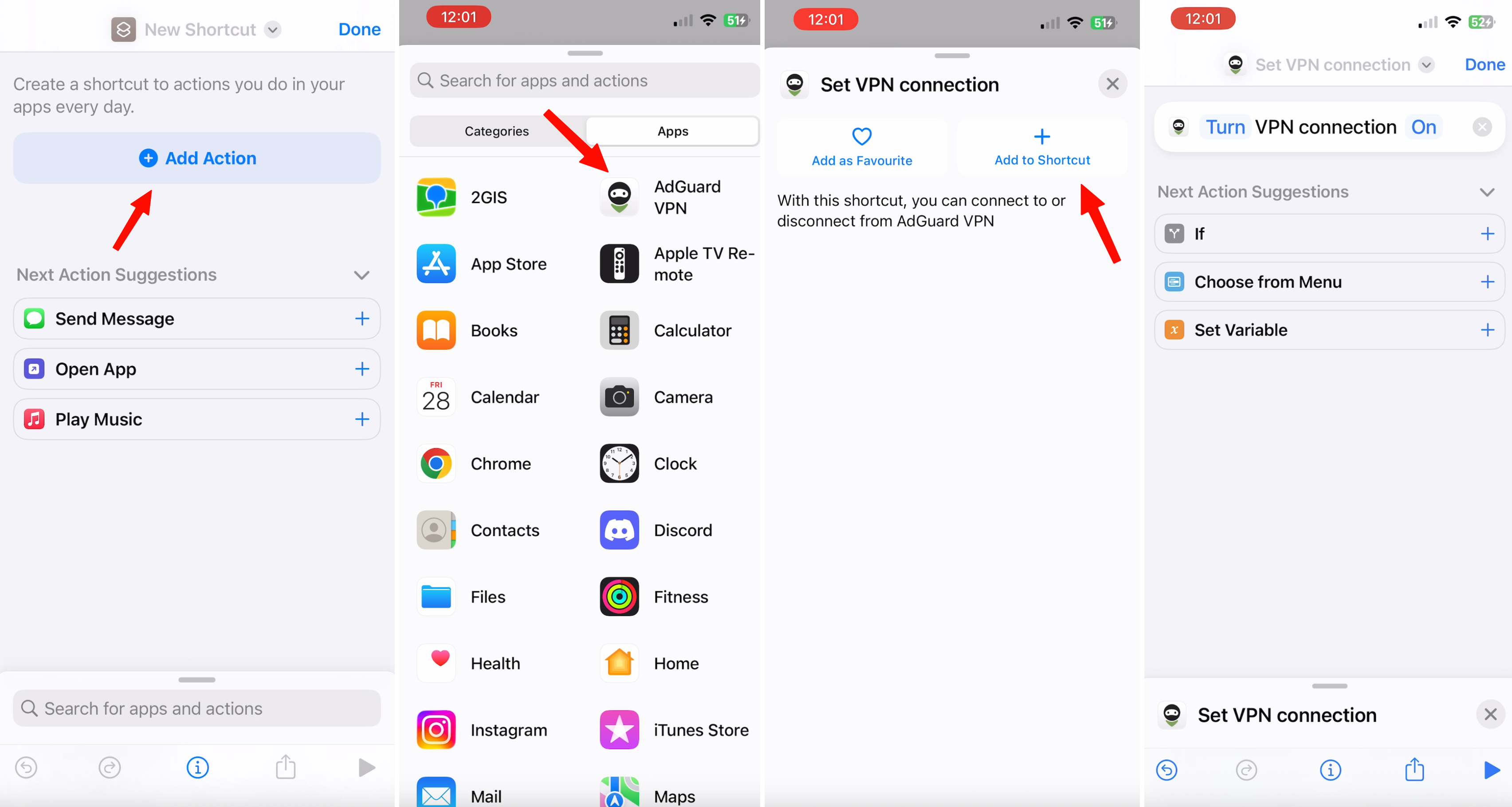 Add shortcut