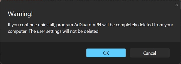 how to turn vpn off on adguard