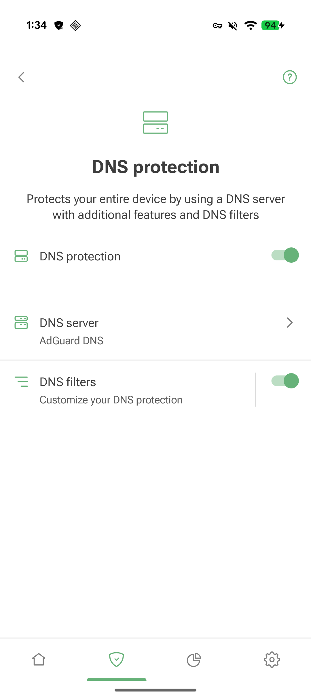 DNS-защита *mobile